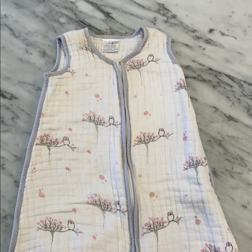 Aden and Anais medium size thick sleep sack. 6-12m